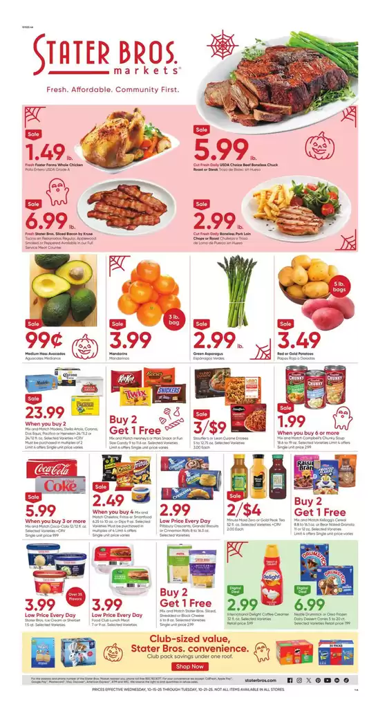 Stater Bros catalogue in Mesquite TX | Flyer | 2025-10-15T00:00:00.000Z - 2025-10-21T00:00:00.000Z