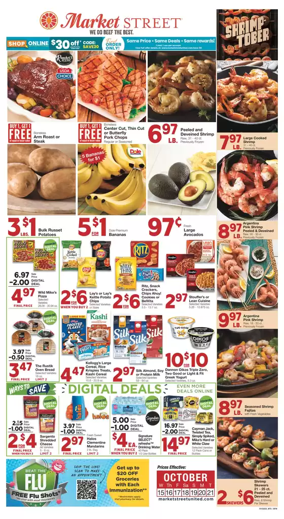 Market Street catalogue in Mesquite TX | Our best bargains | 2025-10-14T00:00:00.000Z - 2025-10-21T00:00:00.000Z
