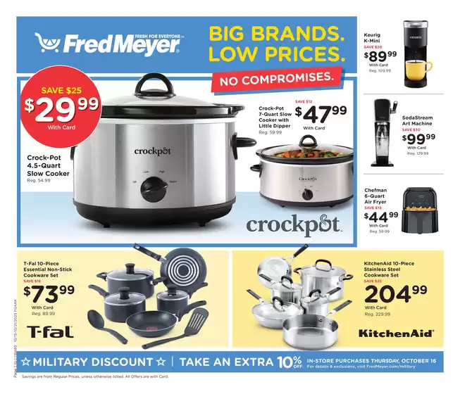 Fred Meyer catalogue in Milwaukee WI | Top offers for smart savers | 2025-10-15T00:00:00.000Z - 2025-10-21T00:00:00.000Z