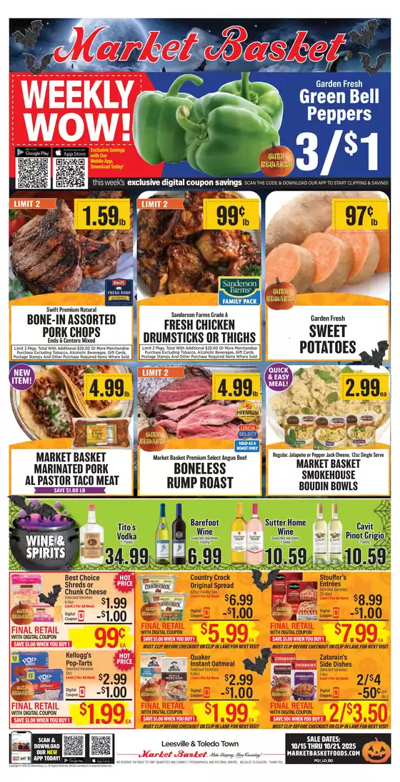 Market Basket catalogue in San Diego CA | Exclusive bargains | 2025-10-15T00:00:00.000Z - 2025-10-29T00:00:00.000Z