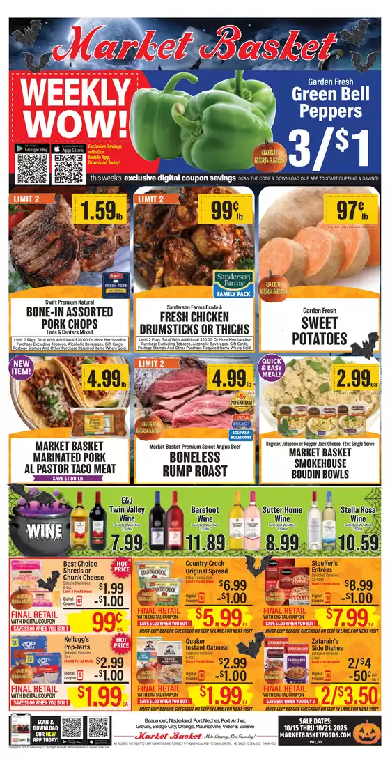 Market Basket catalogue in San Diego CA | Market Basket weekly ad | 2025-10-15T00:00:00.000Z - 2025-10-29T00:00:00.000Z