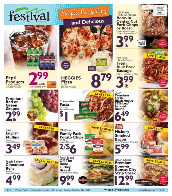 Festival Foods weekly ad