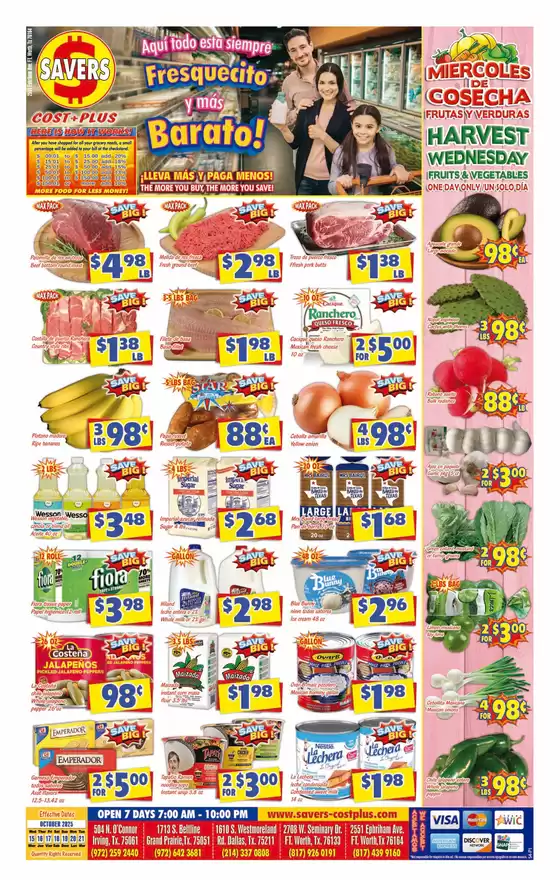 Savers Cost Plus catalogue in Shreveport LA | Attractive special offers for everyone | 2025-10-15T00:00:00.000Z - 2025-10-29T00:00:00.000Z