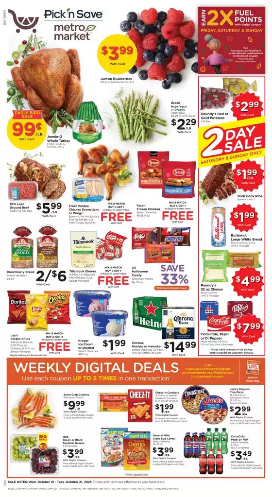 Pick'n Save catalogue in Shreveport LA | Offers for bargain hunters | 2025-10-15T00:00:00.000Z - 2025-10-21T00:00:00.000Z