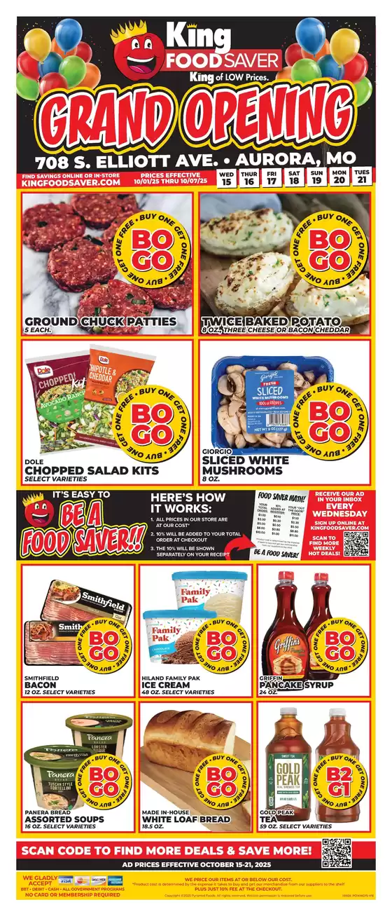 Wide range of offers