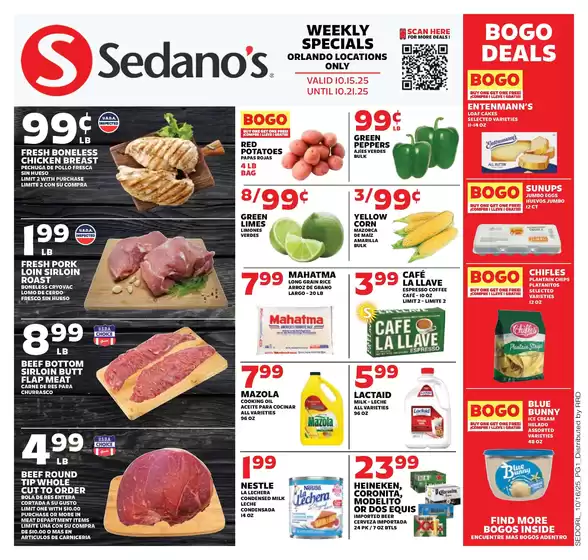 Current special promotions