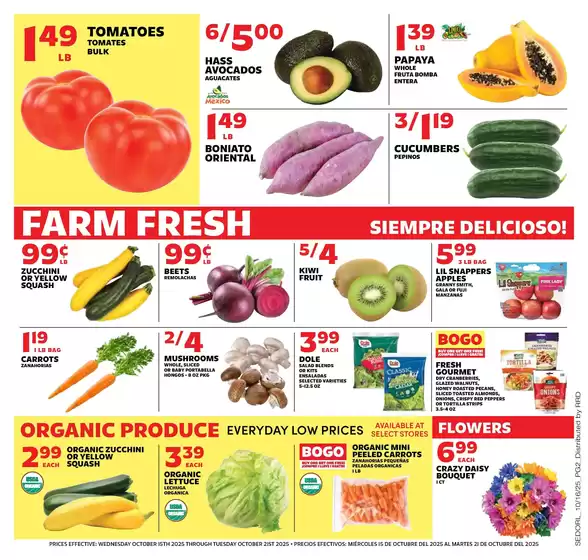 Current special promotions
