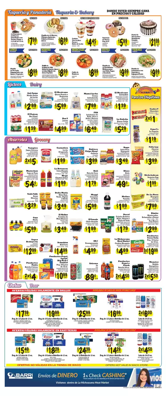 Exclusive bargains