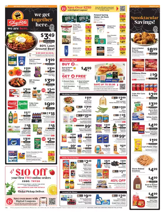 ShopRite catalogue in Philadelphia PA | Top offers for smart savers | 2025-10-16T00:00:00.000Z - 2025-10-25T00:00:00.000Z