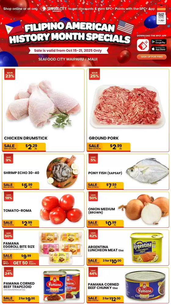 Seafood City catalogue in New Castle PA | Our best bargains | 2025-10-16T00:00:00.000Z - 2025-10-30T00:00:00.000Z