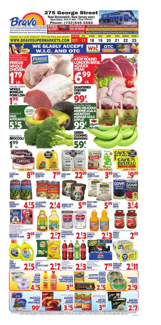 Bravo Supermarkets catalogue in Oxnard CA | Wide range of offers | 2025-10-17T00:00:00.000Z - 2025-10-23T00:00:00.000Z