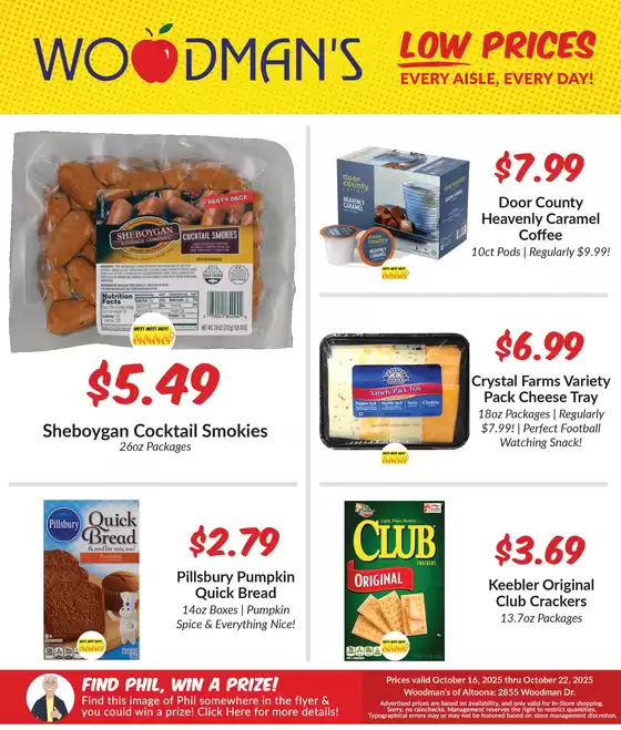 Woodman's catalogue in Oxnard CA | Woodman's weekly ad | 2025-10-16T00:00:00.000Z - 2025-10-30T00:00:00.000Z