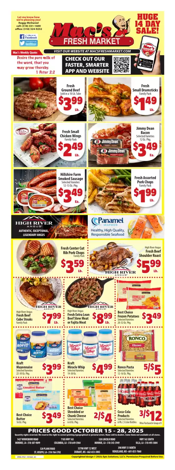 Mac's Market catalogue in Oxnard CA | Great offer for all customers | 2025-10-16T00:00:00.000Z - 2025-10-30T00:00:00.000Z