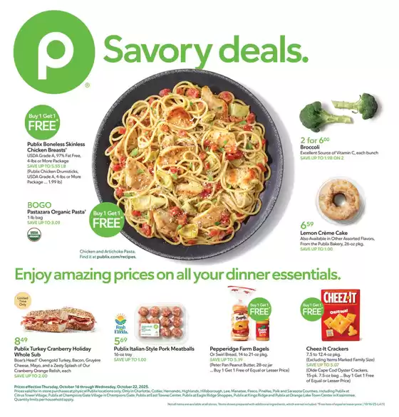 Publix catalogue in Tega Cay-SC | Publix weekly ad | 2025-10-16T00:00:00.000Z - 2025-10-22T00:00:00.000Z