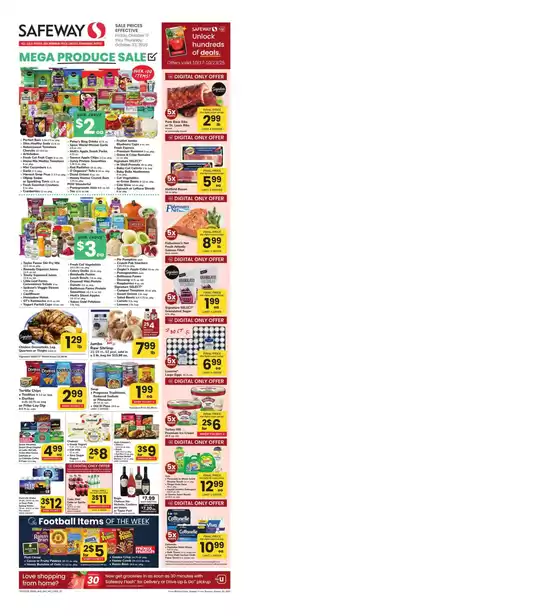 Safeway catalogue in Colorado Springs CO | Discover attractive offers | 2025-10-17T00:00:00.000Z - 2025-10-23T00:00:00.000Z