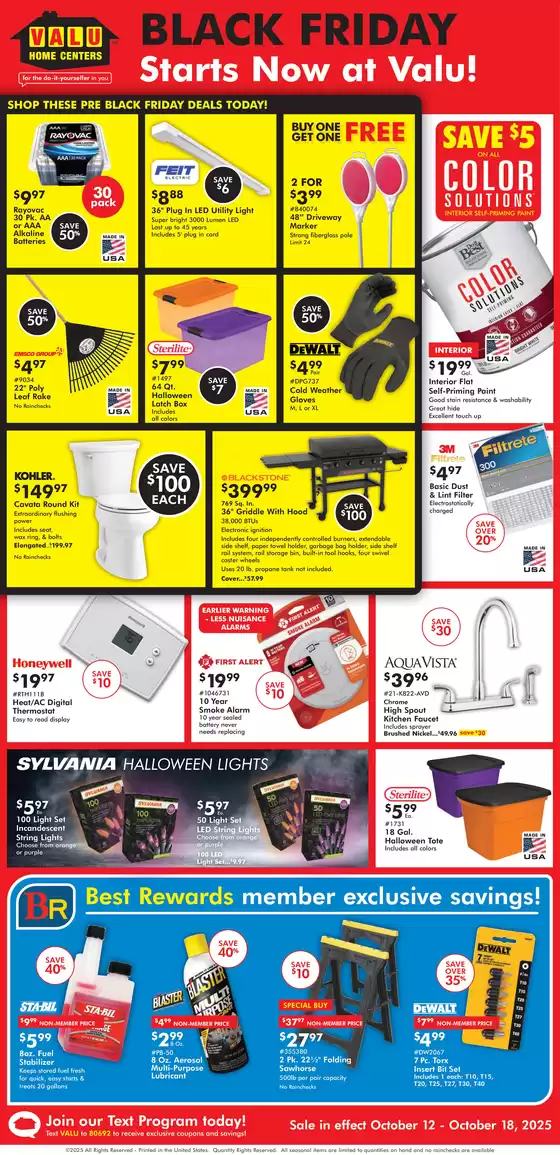 Valu Home Centers weekly ad