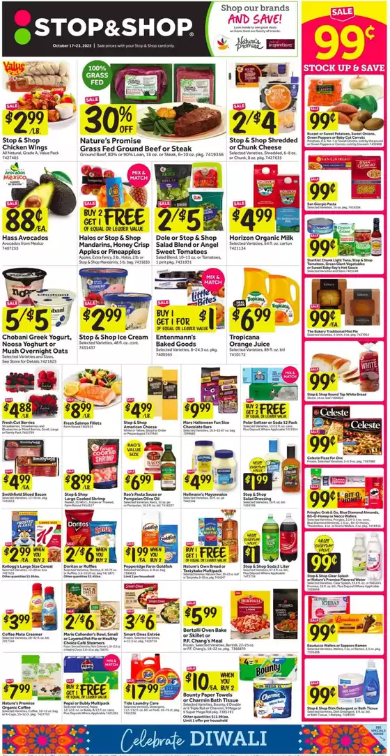 Stop&Shop catalogue in Colorado Springs CO | Discover attractive offers | 2025-10-17T00:00:00.000Z - 2025-10-23T00:00:00.000Z