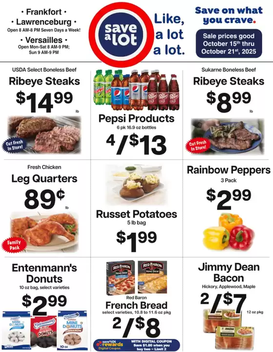 Save a Lot catalogue in Jacksonville FL | Our best offers for you | 2025-10-15T00:00:00.000Z - 2025-10-21T00:00:00.000Z