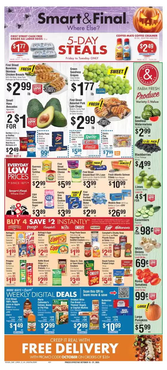 Weekly Ad Savings (10/15/2025 - 10/21/2025)