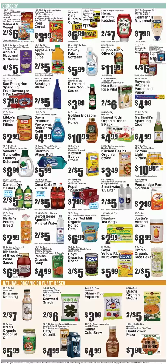 Current special promotions