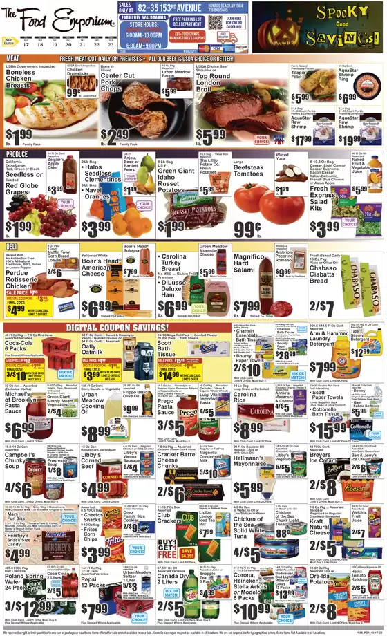The Food Emporium catalogue | Top offers for all bargain hunters | 2025-10-17T00:00:00.000Z - 2025-10-31T00:00:00.000Z