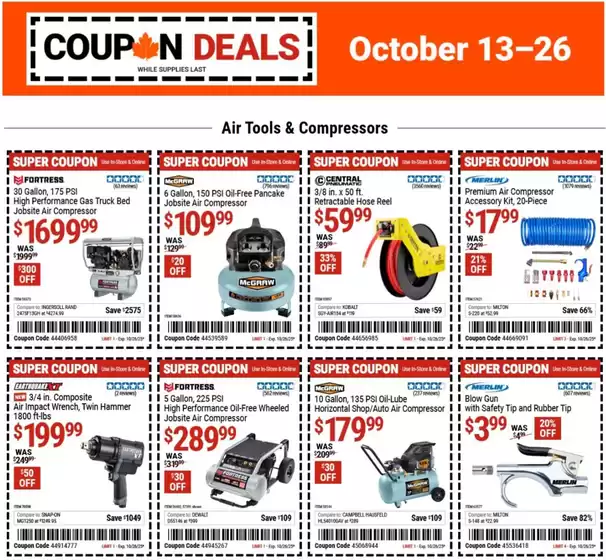 Harbor Freight Tools weekly ad