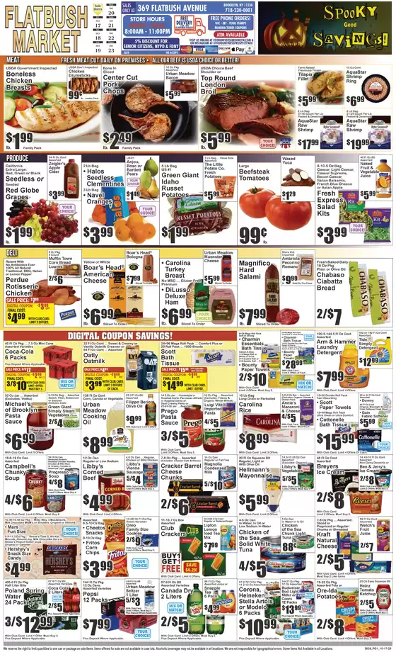 Current special promotions