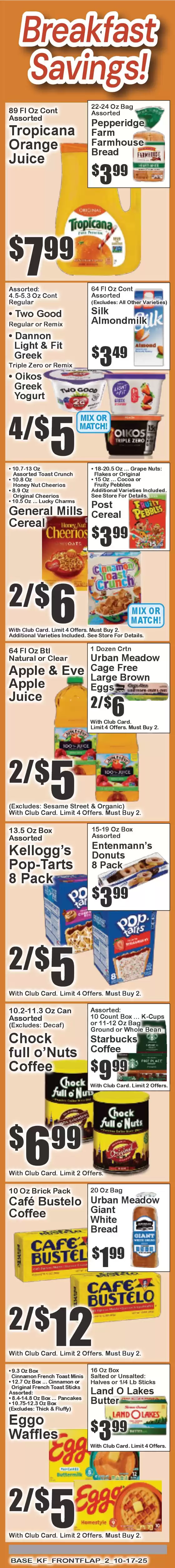 Current special promotions
