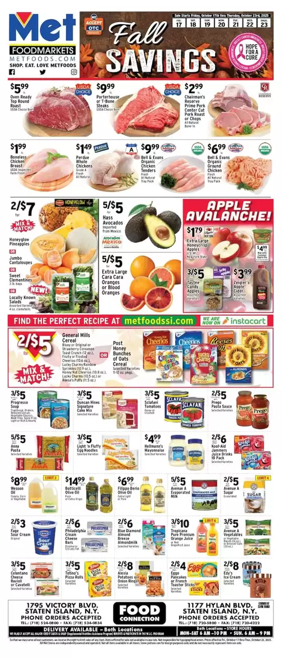 Met Foodmarkets catalogue in Chicago IL | Exclusive deals for our customers | 2025-10-17T00:00:00.000Z - 2025-10-23T00:00:00.000Z