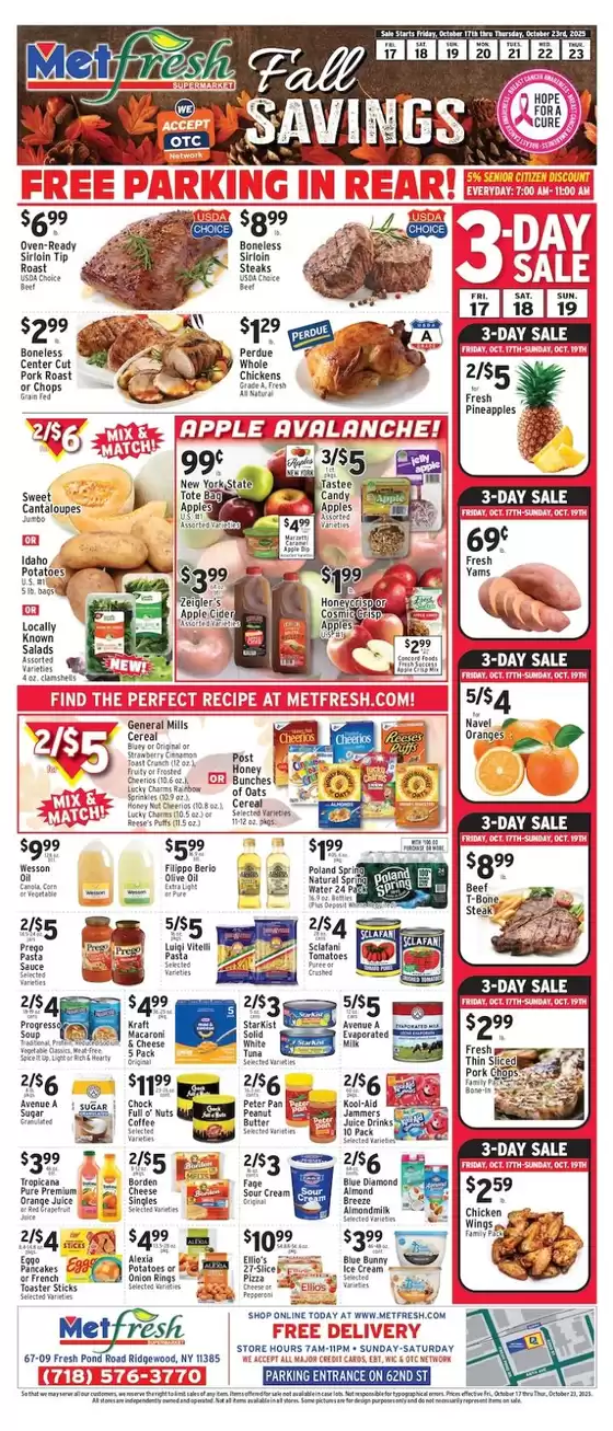 Met Foodmarkets catalogue in Chicago IL | Wide range of offers | 2025-10-17T00:00:00.000Z - 2025-10-23T00:00:00.000Z