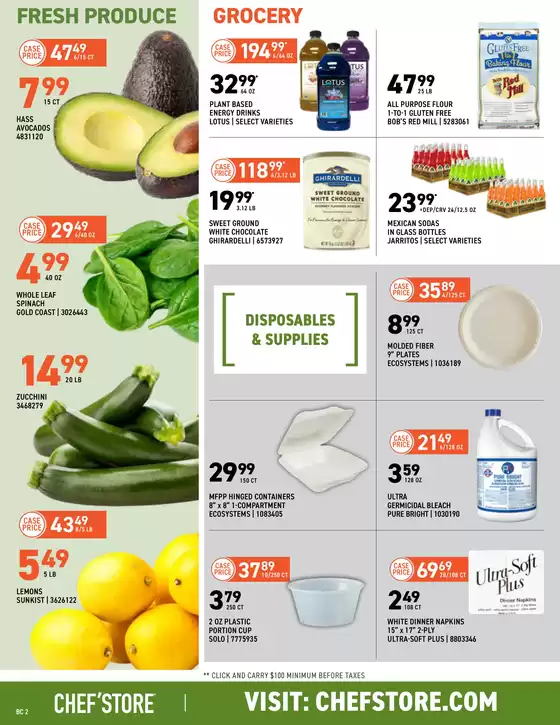 Exclusive deals for our customers