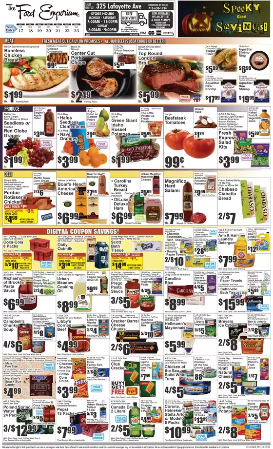 The Food Emporium catalogue in Harlem NY | Discounts and promotions | 2025-10-17T00:00:00.000Z - 2025-10-31T00:00:00.000Z