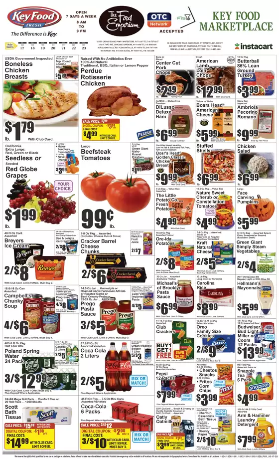The Food Emporium catalogue in Toppenish WA | Great offer for bargain hunters | 2025-10-18T00:00:00.000Z - 2025-11-01T00:00:00.000Z