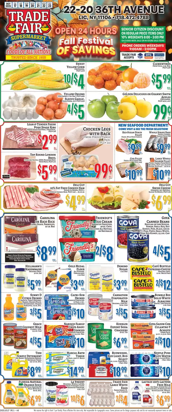 Trade Fair Supermarket catalogue in Garden Grove CA | Discounts and promotions | 2025-10-18T00:00:00.000Z - 2025-11-01T00:00:00.000Z