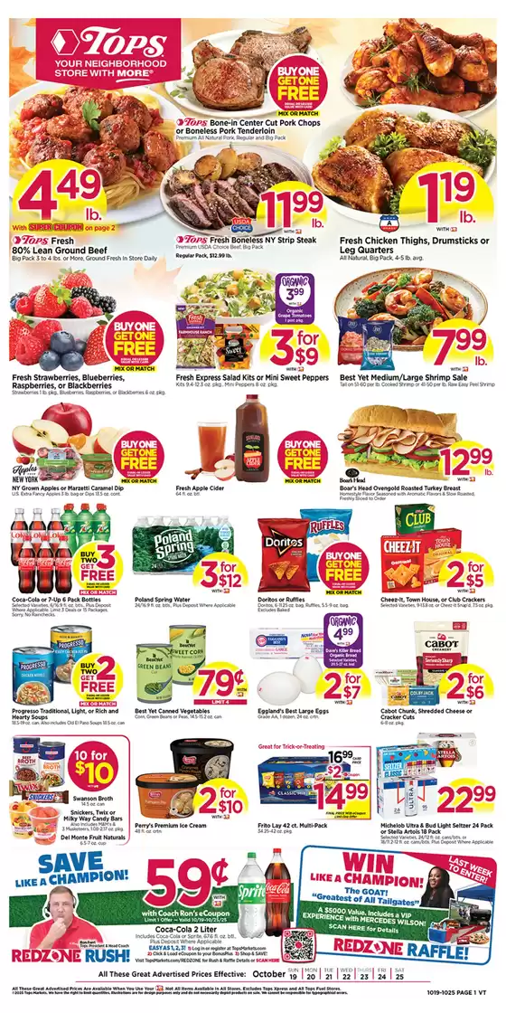 Tops catalogue in Waukesha WI | Top offers for all bargain hunters | 2025-10-19T00:00:00.000Z - 2025-10-25T00:00:00.000Z