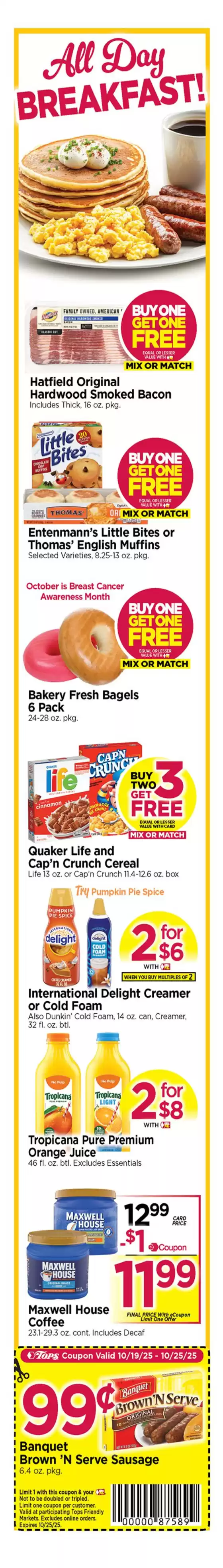 Tops catalogue in Waukesha WI | Attractive special offers for everyone | 2025-10-19T00:00:00.000Z - 2025-10-25T00:00:00.000Z