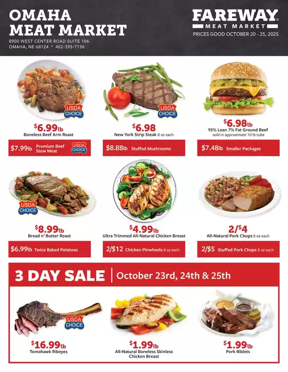 Fareway catalogue in Kansas City MO | Current deals and offers | 2025-10-19T00:00:00.000Z - 2025-11-02T00:00:00.000Z