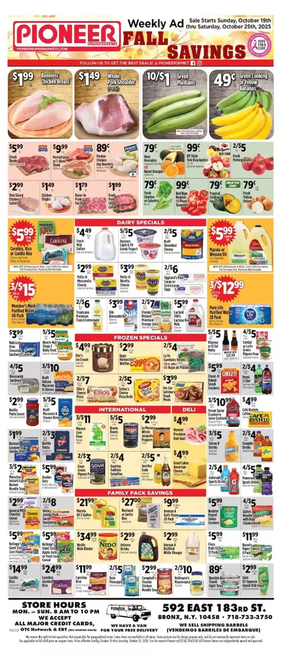 Pioneer Supermarkets catalogue in Kansas City MO | Our best offers for you | 2025-10-19T00:00:00.000Z - 2025-10-25T00:00:00.000Z