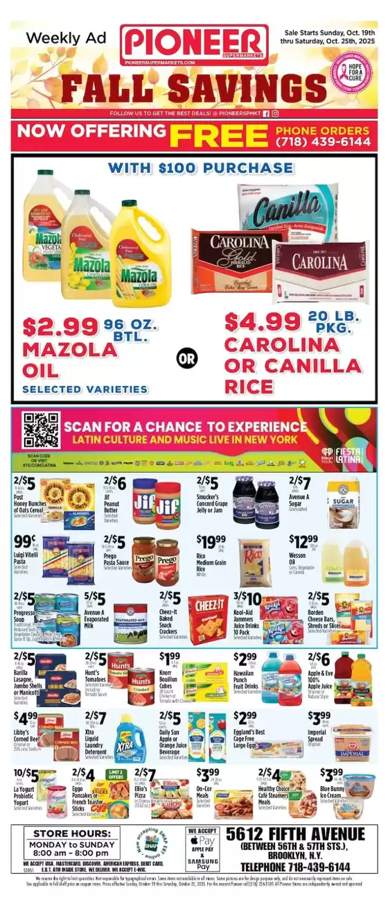 Pioneer Supermarkets catalogue in Kansas City MO | Top offers for smart savers | 2025-10-19T00:00:00.000Z - 2025-10-25T00:00:00.000Z
