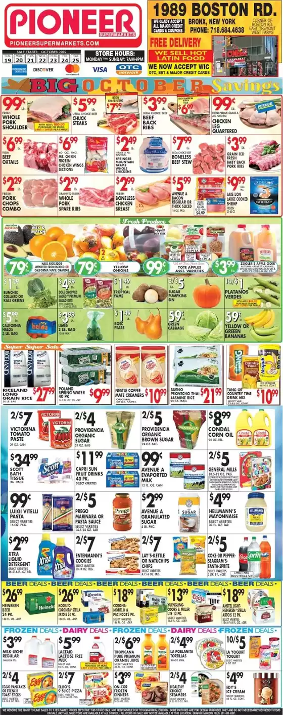 Pioneer Supermarkets catalogue in Kansas City MO | Discounts and promotions | 2025-10-19T00:00:00.000Z - 2025-10-25T00:00:00.000Z