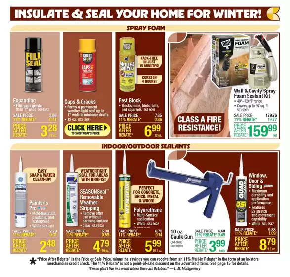 Menards Weekly Ad October 16 – October 26, 2025