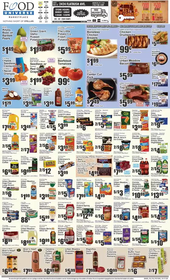 Food Universe catalogue in South San Francisco CA | Great discounts on selected products | 2025-10-19T00:00:00.000Z - 2025-11-02T00:00:00.000Z