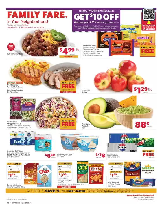 Family Fare catalogue in South San Francisco CA | Top offers for all bargain hunters | 2025-10-19T00:00:00.000Z - 2025-10-25T00:00:00.000Z