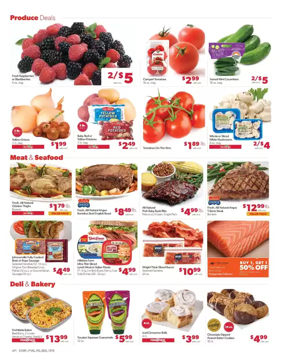 Current bargains and offers