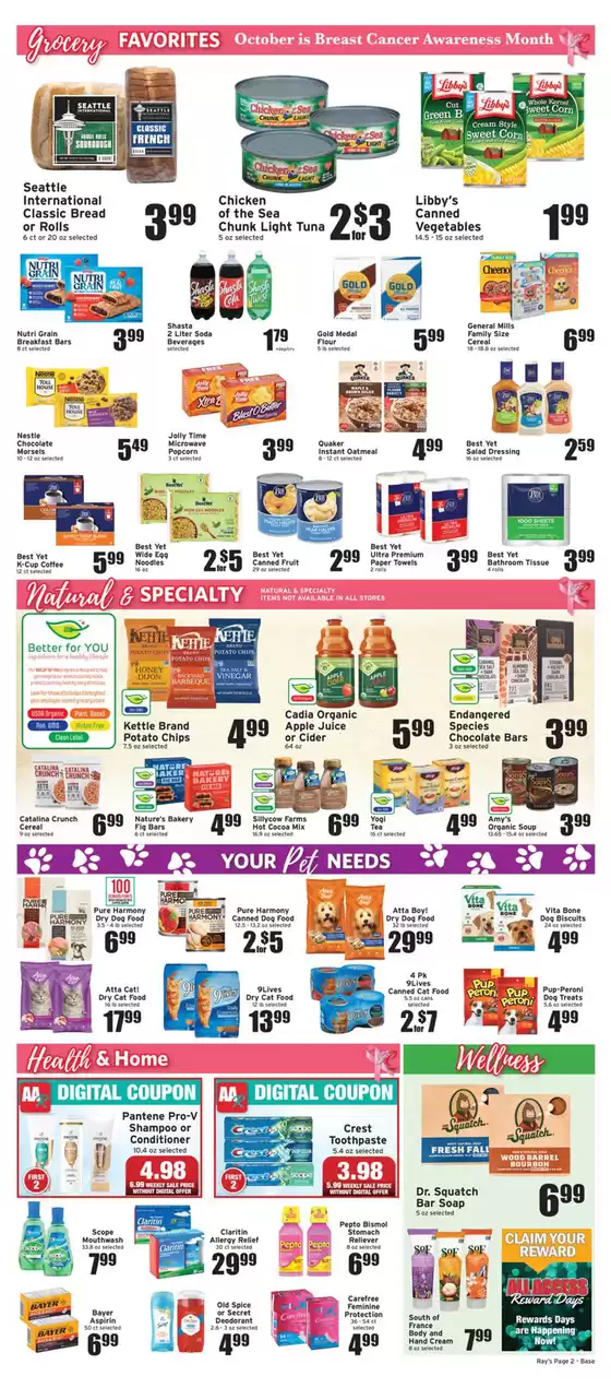 Ray's Food weekly ad