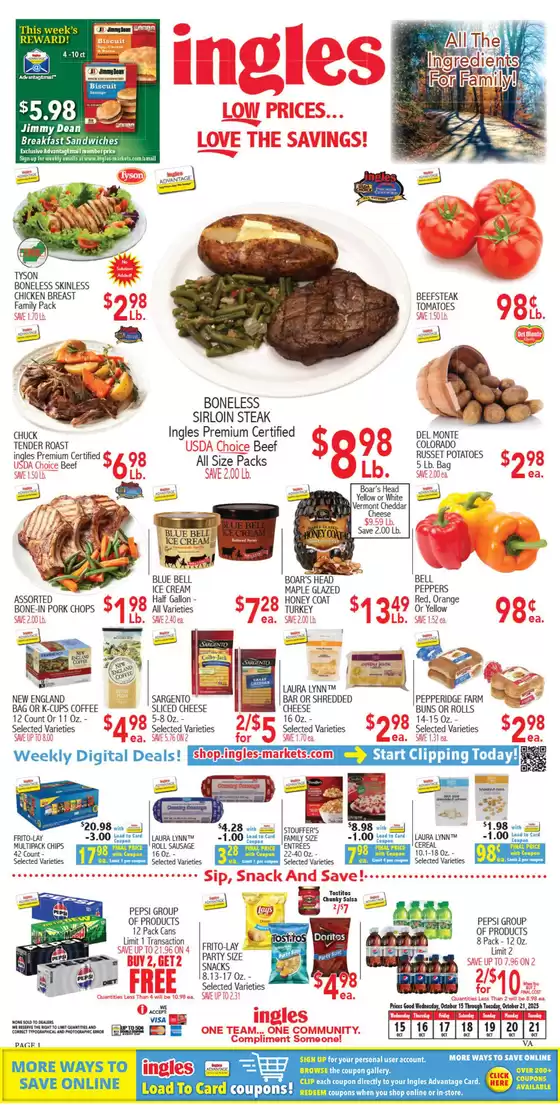Ingles Markets catalogue | Top deals and discounts | 2025-10-19T00:00:00.000Z - 2025-11-02T00:00:00.000Z