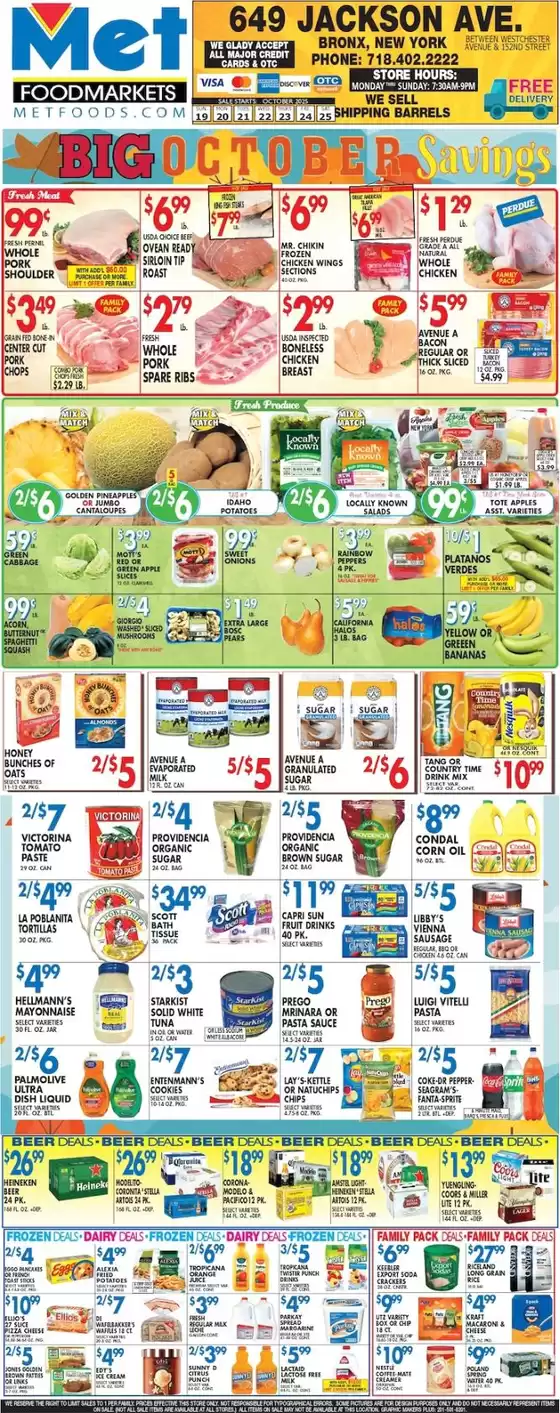 Met Foodmarkets catalogue in Clinton IN | Top offers for all bargain hunters | 2025-10-19T00:00:00.000Z - 2025-10-25T00:00:00.000Z