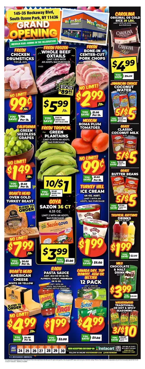 Current bargains and offers