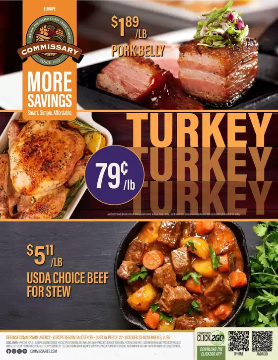 Commissary catalogue in Clayton CA | Top deals and discounts | 2025-10-20T00:00:00.000Z - 2025-11-02T00:00:00.000Z