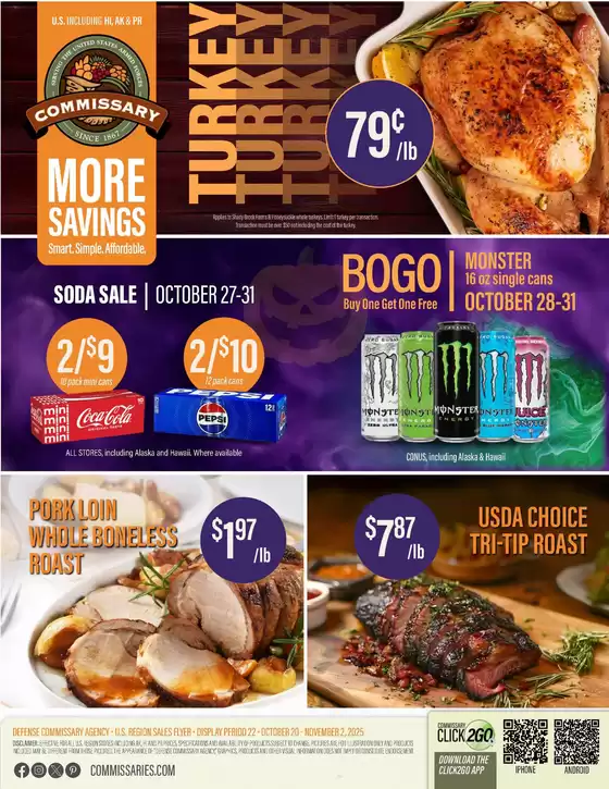 Commissary catalogue in Harrisville-UT | Current deals and offers | 2025-10-20T00:00:00.000Z - 2025-11-02T00:00:00.000Z